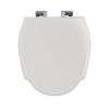 Imperial Westminster Toilet Seat with Soft Close Hinges in Gloss White