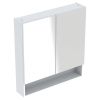 Geberit Selnova Square S Mirror Cabinet With 2 Doors in White - 501264001
