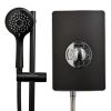 Triton Aspirante 9.5kW Electric Shower in Matt Black - ASP09MTBLK