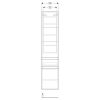 Geberit Renova Plan Tall Cabinet in Lava - 501923JK1