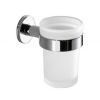 Inda Touch Tumbler and Holder - Chrome