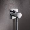 Keuco IXMO Solo Thermostatic Shower Mixer with Installation Unit in Chrome
