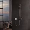 Keuco IXMO Solo Thermostatic Shower Mixer with Installation Unit in Chrome