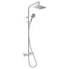 hansgrohe Vernis Shape Showerpipe 230 1jet with Thermostat in Chrome - 26286000