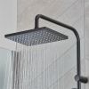 hansgrohe Vernis Shape Showerpipe 230 1jet with Thermostat in Matt Black - 26286670