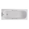 Twyford Celtic 1700 x 700mm Steel Bath with Chrome Grips - BS1522WH