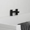 hansgrohe Vernis Shape 2-Hole Deck Mounted Bath Mixer Tap in Matt Black - 71452670