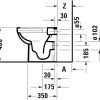 Duravit No.1 Compact Rimless Floorstanding Toilet 21840900002