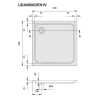 Villeroy and Boch O.Novo Square Shower Tray - 900 x 900 - Damage to Product