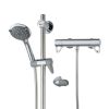 Triton Elina Type 3 TMV Inclusive Bar Mixer Shower with Grab Shower Kit in Chrome - ELITHBMINC3