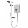 Triton Omnicare Design 8.5kW Thermostatic Electric Shower with Grab Riser Rail Kit - CINCDES08WGRB