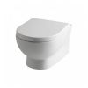UK Bathrooms Essentials Mackenzie Rimless Wall Hung Toilet