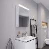 Duravit Better Single Door Mirror Cabinet with LED Lighting - LM7830L00003