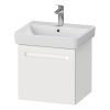 Duravit No.1 Wall-Mounted 490mm Vanity Unit with One Drawer in Matt White - N14280018180000