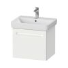 Duravit No.1 Wall-Mounted 540mm One Drawer Vanity Unit with Internal Drawer in Matt White - N14381018180000