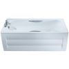 Twyford Shallow 1700 x 700mm Steel Bath with Slip Resistance and Grips - SB1772WH