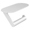 hansgrohe WallStoris Toilet Paper Holder With Shelf in Matt White - 27928700