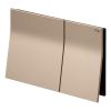 Viega Visign for More 200 WC Flush Plate for Prevista in Copper-Gold - 773601