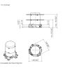 Dornbracht CYO Single-Lever Freestanding Bath Shower Mixer in Polished Chrome - 25863811-00