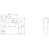 Villeroy & Boch Architectura Square Single-Lever Basin Mixer in Matt Black - TVW125004000K5