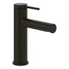 Villeroy and Boch Loop and Friends Single Lever Basin Mixer and Pop Up Waste in Matt Black - TVW106102153K5