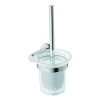Duravit D-Code Toilet Brush Set in Chrome - 0099271000