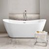 Origins Rafael Modern Double Ended Bath - 1800mm