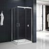 Merlyn MBox Corner Entry Shower Enclosure in Chrome