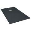 Tissino Giorgio2 1000mm Rectangular Shower Tray in Black Slate