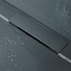 Tissino Giorgio Lux 800mm Rectangular Shower Tray in Graphite Slate