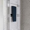 Tissino Hugo2 Central Heating Towel Radiator in Mont Blanc