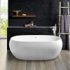 Origins Stone Freestanding Double Ended Bath - 1660mm