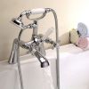 Origins Canasi Crosshead Bath Mixer with Shower Handset - Chrome