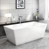 Origins Freestanding Double Ended Flat Sided Bath - 1700mm