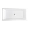 Origins Freestanding Double Ended Flat Sided Bath - 1700mm
