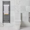 Tissino Hugo2 Thermostatic Electric Towel Radiator in Anthracite