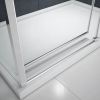 Merlyn MBox Left Handed Low Level Access Sliding Shower Door in Chrome