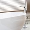 Origins Atlas EB Freestanding Bath Filler with Shower Set - Chrome