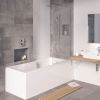 Tissino Lorenzo Premium Acrylic Left-Hand Shower Bath - TLO-604