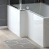 Tissino Lorenzo Premium Acrylic Left-Hand Shower Bath - TLO-604
