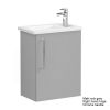 VitrA Root Flat Compact 1 Door Cloakroom Unit with Basin - 67812