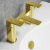 Origins Atlas D Dual Lever Bath Filler - Brushed Brass