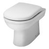 Nuie Ivo Back to Wall Pan in White
