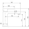 Villeroy & Boch Architectura Single-Lever Basin Mixer in Chrome - TVW10300400161