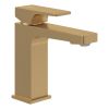 Villeroy & Boch Architectura Square Single-Lever Basin Mixer in Brushed Gold - TVW12500400076