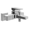 Villeroy & Boch Architectura Square Single-Lever Bath Shower Mixer in Chrome - TVT12500100061