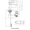 Villeroy & Boch O.Novo Single-Lever Basin Mixer in Chrome - TVW10410311061