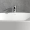 Villeroy & Boch O.Novo Start Tall Single-Lever Basin Mixer with Push Waste in Chrome - TVW10510511061