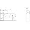 Villeroy & Boch Subway 3.0 Mini Single-Lever Basin Mixer in Chrome - TVW11200100161