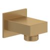 Villeroy and Boch Universal Square Wall Outlet in Brushed Gold - TVC00045700076